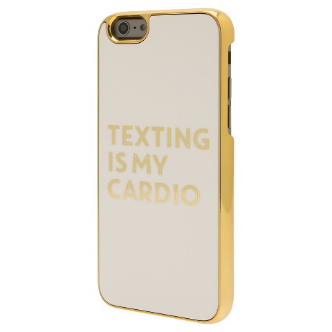 Texting is my Cardio iPhone cover