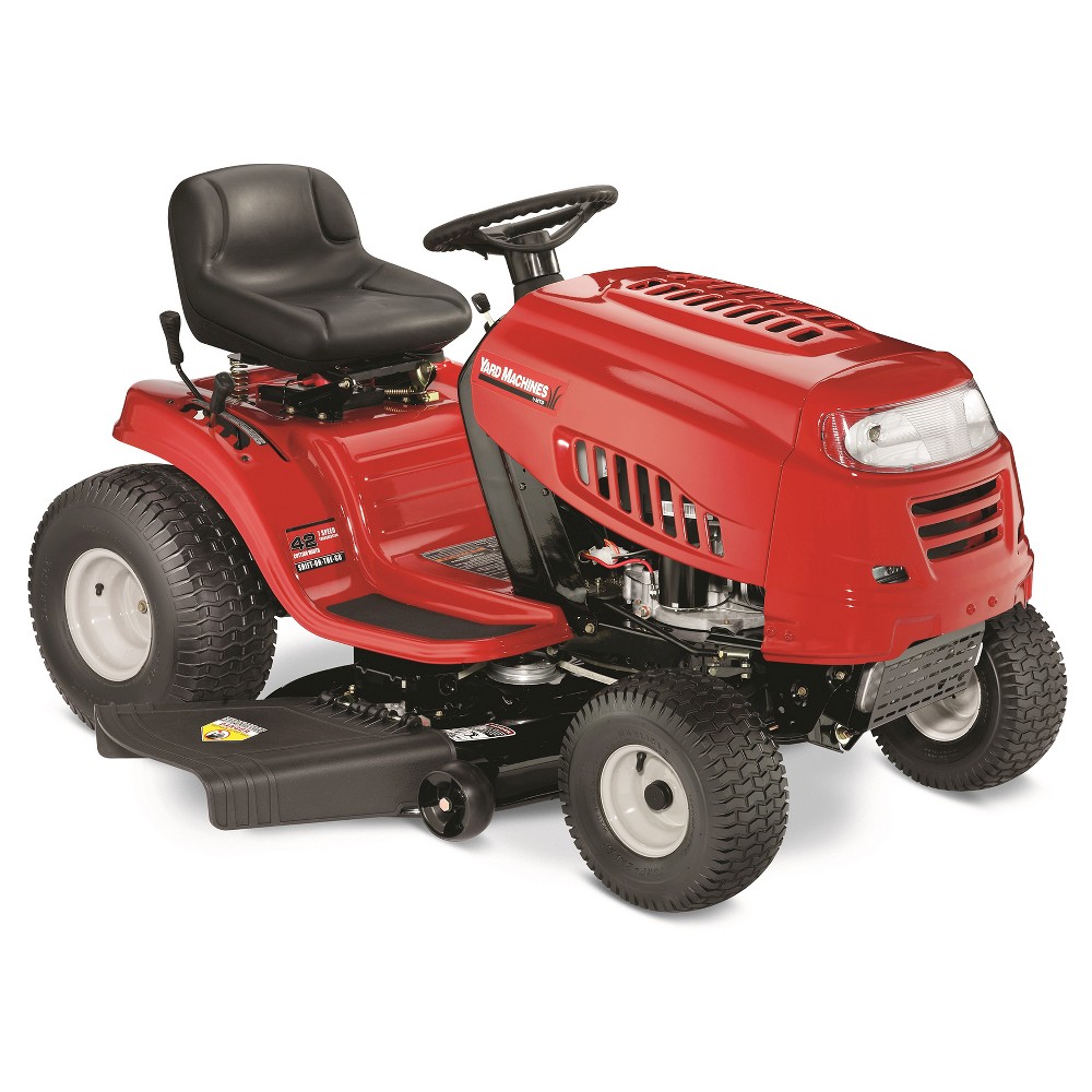 UPC 043033565627 product image for Lawn Mower: Yard Machines 15.5 HP Rider Mower, Red | upcitemdb.com