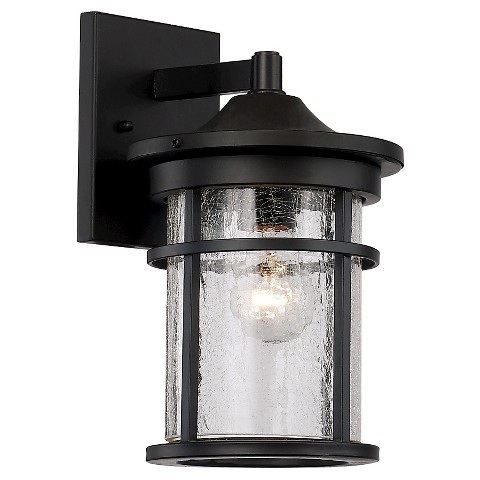 Bel Air Lighting Crackled Glass Outdoor Wall Light : Target