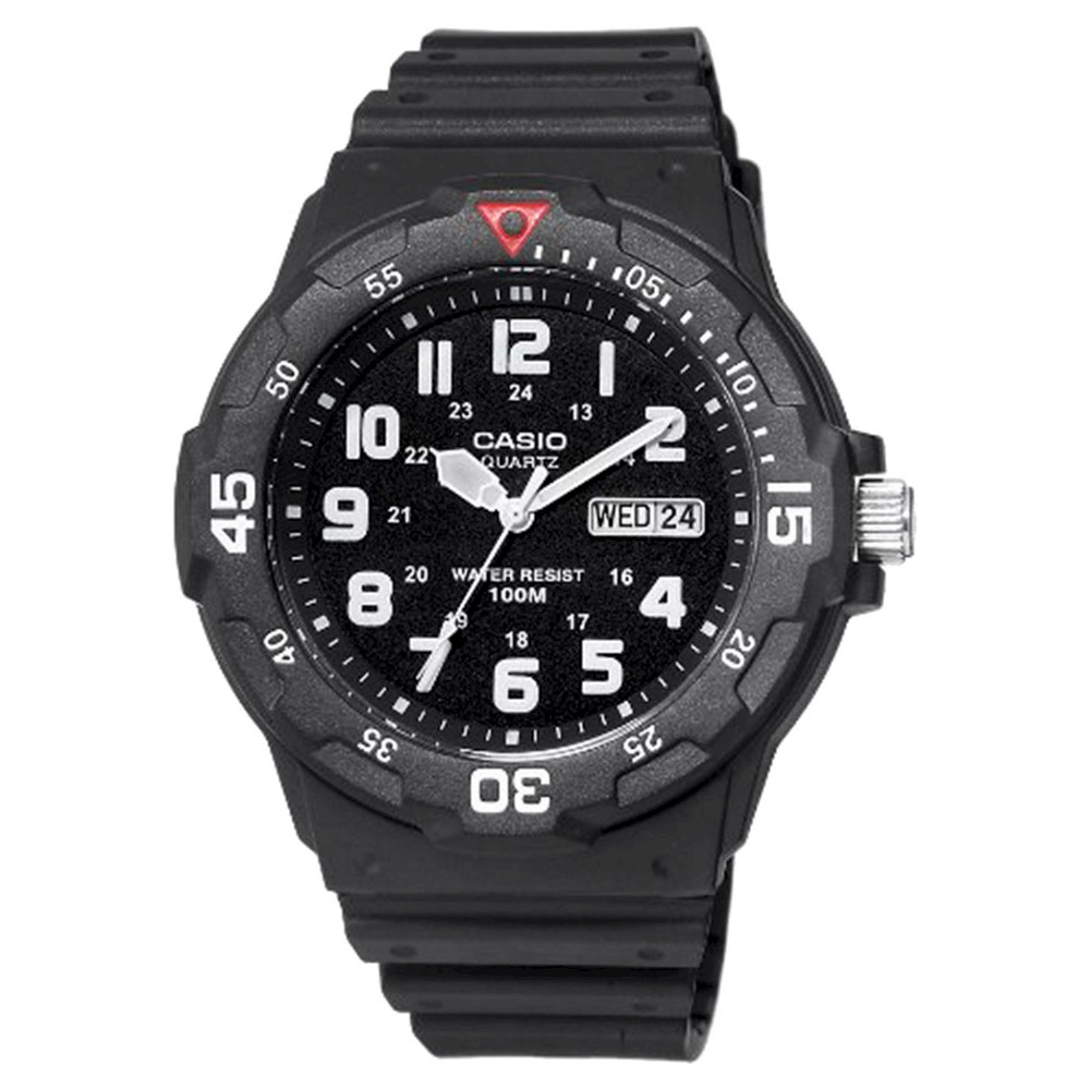 UPC 079767945312 product image for Casio Men's Dive Watch - Black (MRW200H-1BVCF) | upcitemdb.com