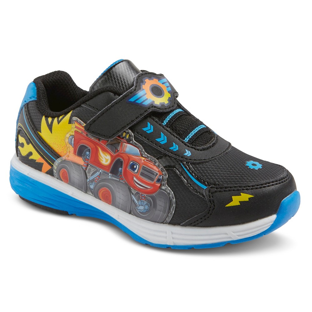 UPC 012926435873 Toddler Boys Blaze and the Monster Machine Sneakers Black 9 Toddler Boy s upcitemdb