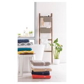 Threshold Canvas Storage Ladder Basket Grey Tar