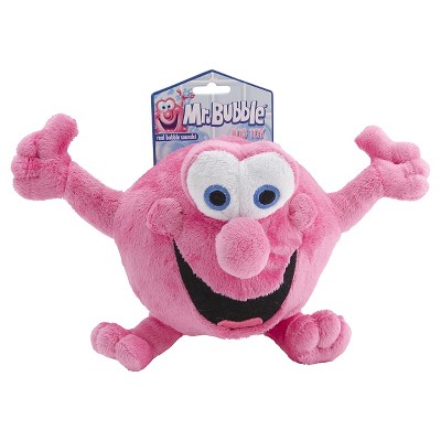 mr bubble plush dog toy