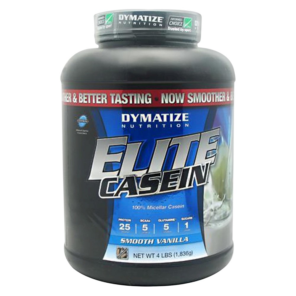 UPC 705016226184 product image for Dymatize Elite Vanilla Casein Protein Powder - 4 lb | upcitemdb.com