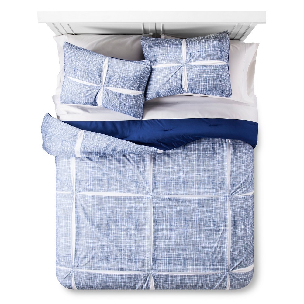 Upc 490601312723 Room Essentials Linework Comforter Set Blue