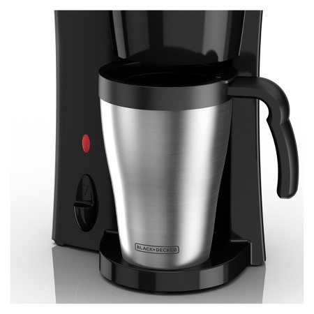 BLACK + DECKER Brew n Go Personal Coffee Maker and 15-oz Travel Mug : Target