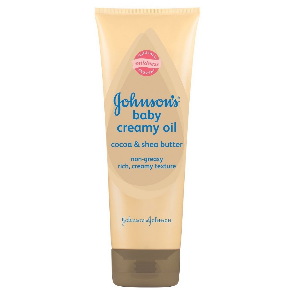 UPC 381371020744 product image for Johnson's Baby Creamy Oil Aloe Vera & Vitamin E 8oz | upcitemdb.com