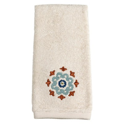 Renee Embroidered Tip Towel