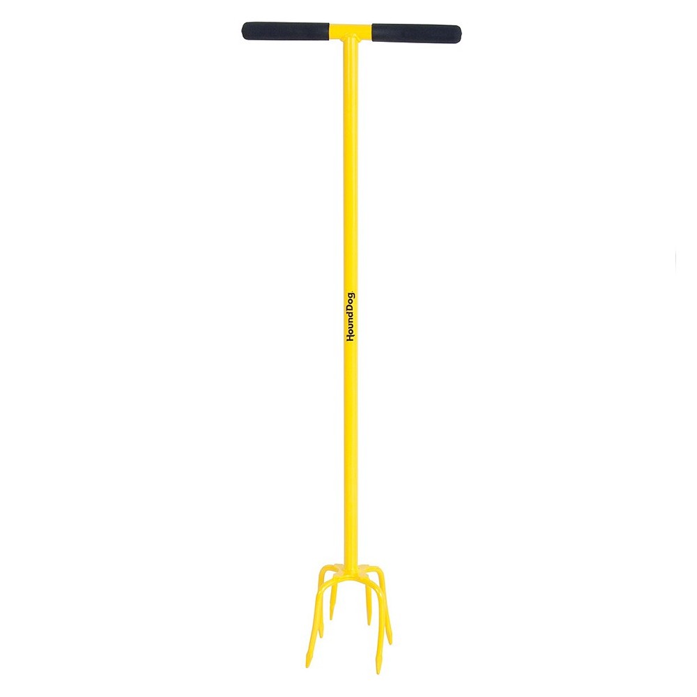 UPC 049206030190 product image for Standard Rake: Hound Dog Garden Tiller, Yellow | upcitemdb.com