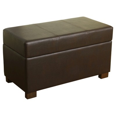 Large Storage Ottoman -Chocolate - Threshold™