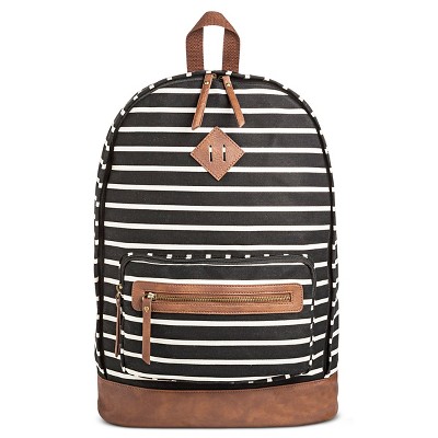 target striped backpack