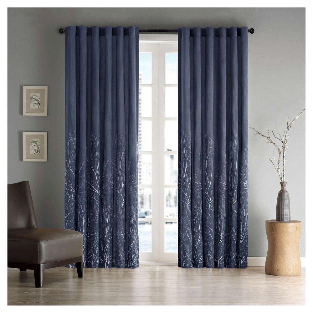 UPC 675716662011 product image for Aden Curtain Panel Navy (50x95