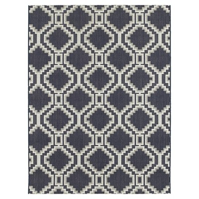 7'x10' Outdoor Rug - Blue Southwest - Threshold™