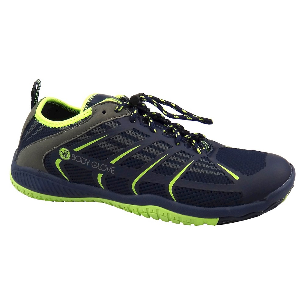 Men's Body Glove Dynamo Rapid Water Shoes Dark Blue/Neon Green 11