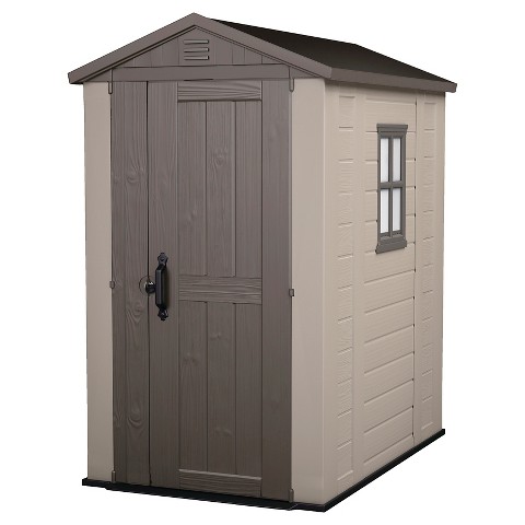 Factor Outdoor Storage Shed product details page