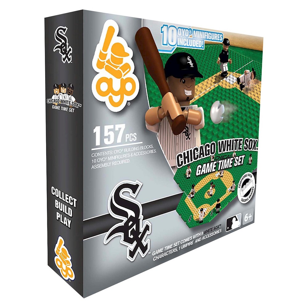 UPC 810712022531 product image for OYO Sports - MLB Game Time 157 Piece Set, Chicago White Sox | upcitemdb.com