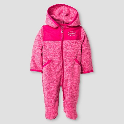 baby snowsuit stevies dye moon piece space pink target