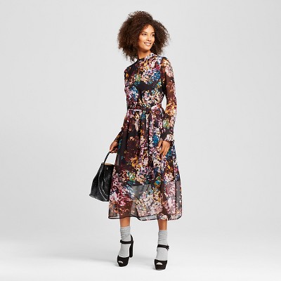 Women's Printed Midi Dress - Who What Wear ™