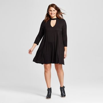 Black Knee Length Dress : Target