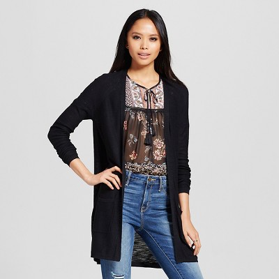 Womens Black Cardigan Sweater : Target