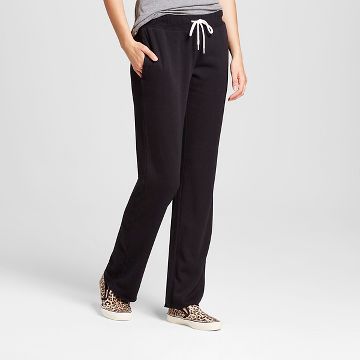 womens petite fleece pants : Target
