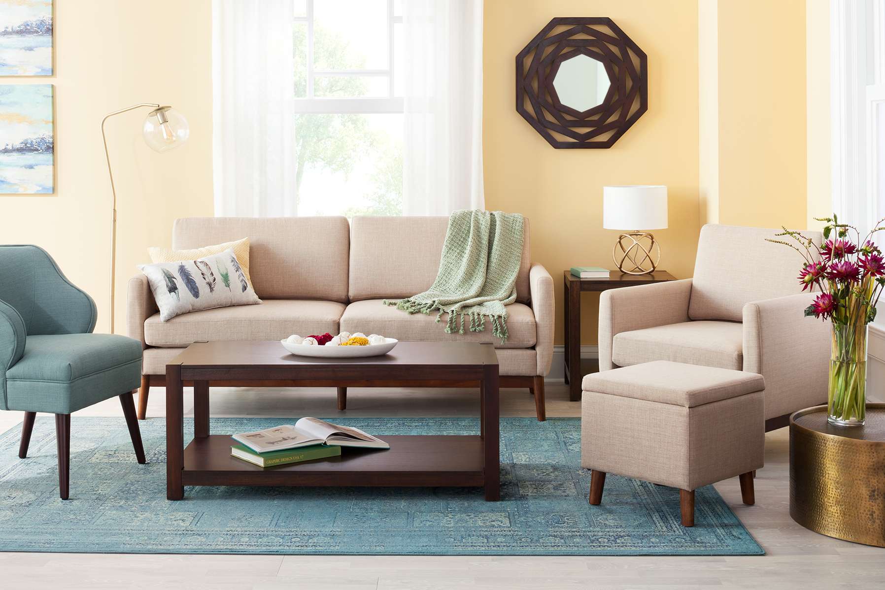 target living room decor