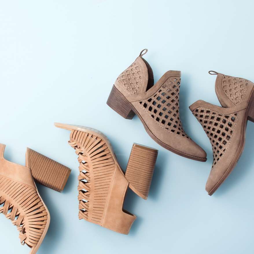 combat boot heels target