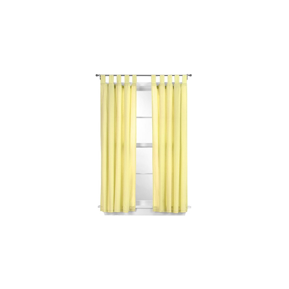 Basic Solid Yellow 2 pc. Set  63 Curtain Panels