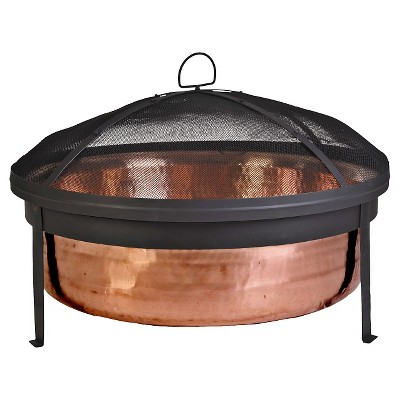 Hammered Copper Fire Pit 30 Target Inventory Checker Brickseek