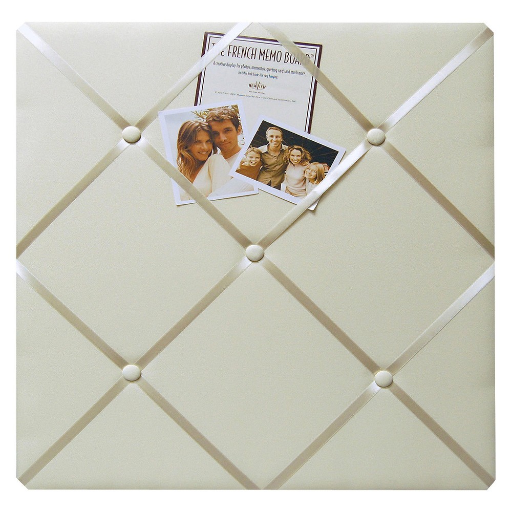 TWILL FRENCH MEMO BOARD IVORY 17X20