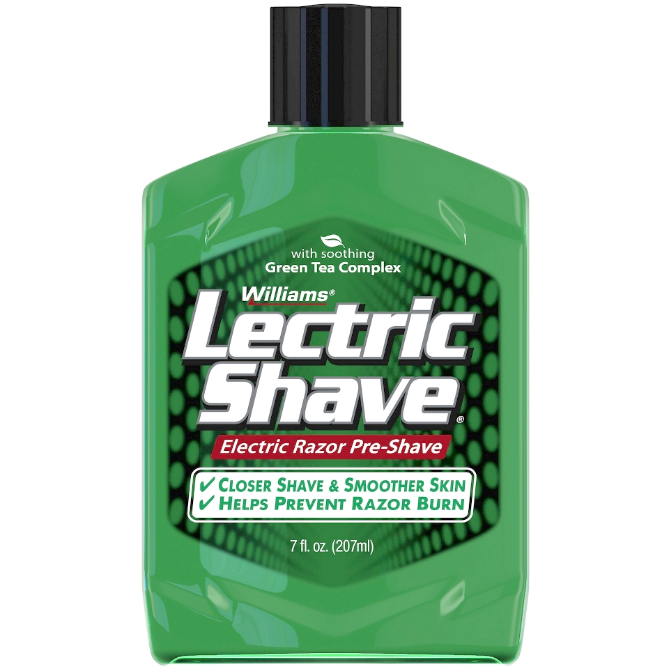 Williams Lectric Shave Original with Green Tea Complex   7 oz.