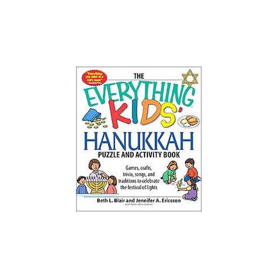 The Everything Kids Hanukkah Puzzle and Activity Book (Paperback