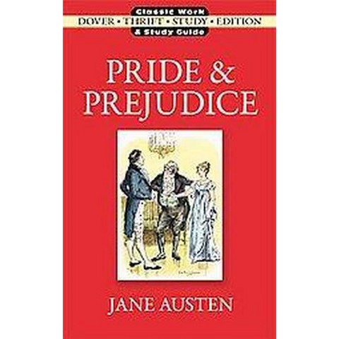 Pride and Prejudice ( Dover Thrift Study Edition... : Target