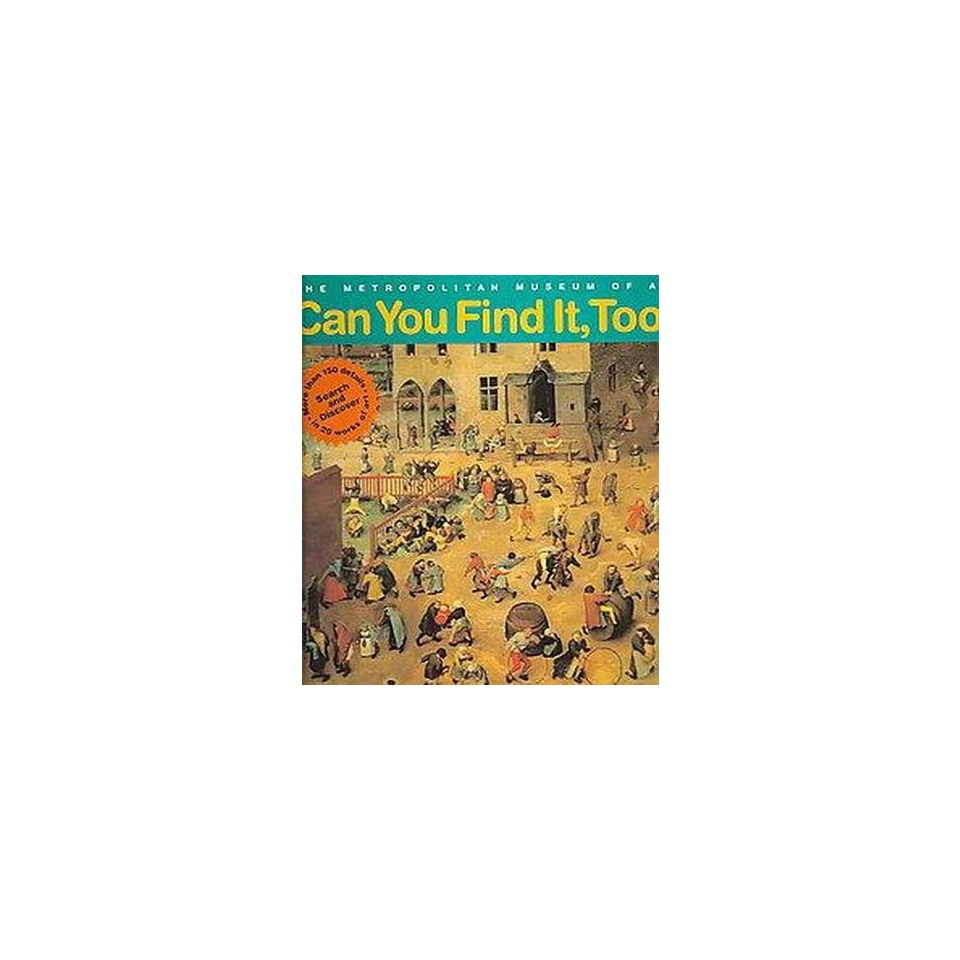 Can You Find It, Too (Hardcover)