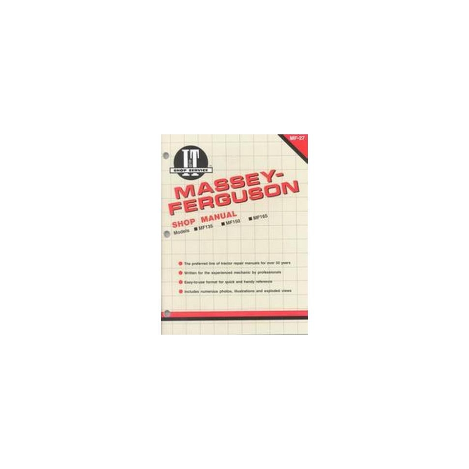 Massey Ferguson Shop Manual MF 27 ( Manual Mf 27) (Paperback)