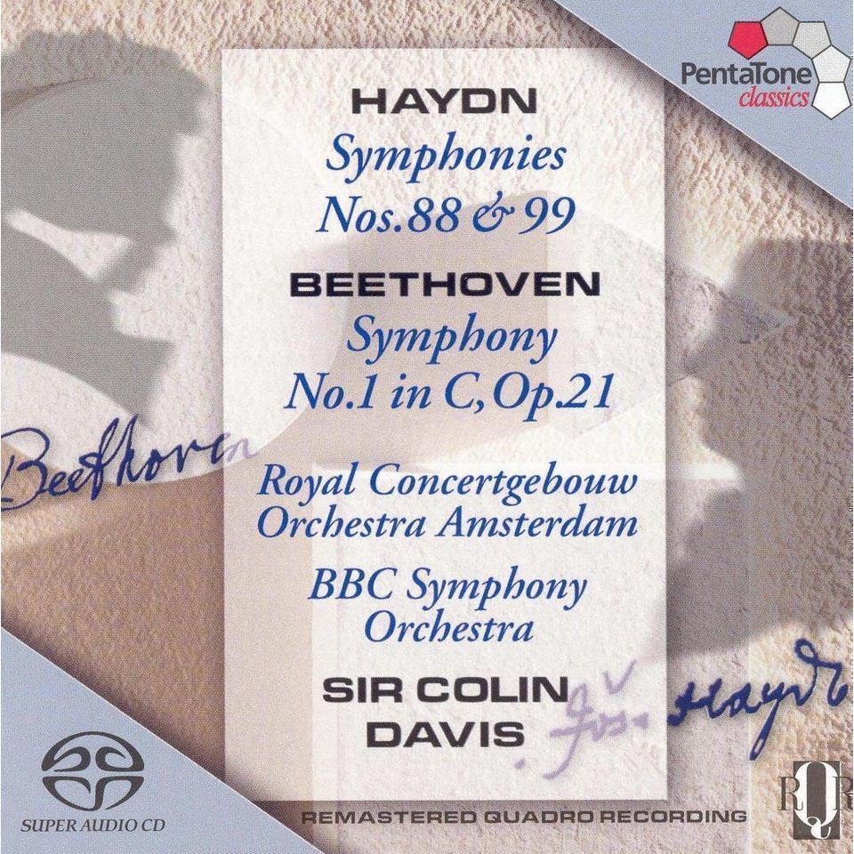 Haydn Symphonies Nos. 88 & 99; Beethoven Symphony No. 1