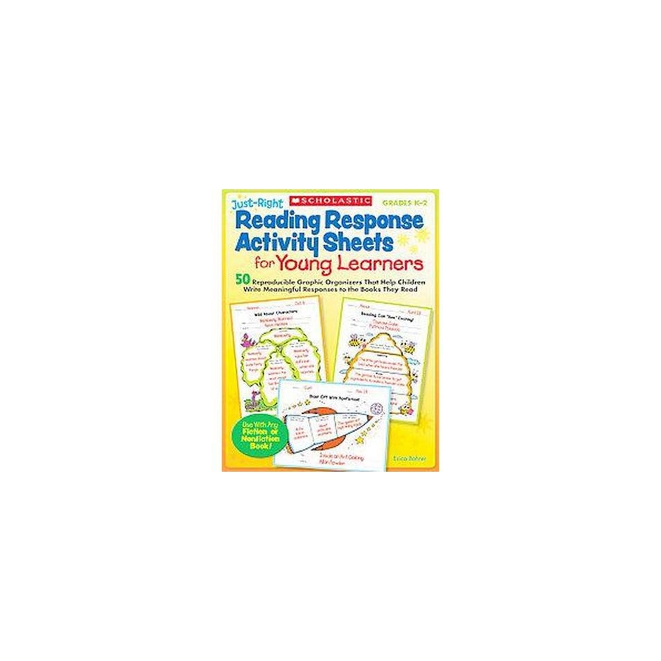 Just right Reading Response Activity Sheets for Young Learners