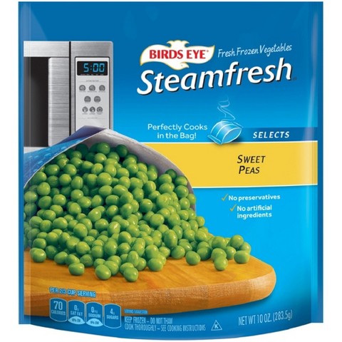 Birds Eye Steamfresh Selects Frozen Sweet Peas 1... : Target