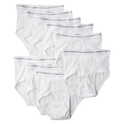 Hanes® Men's 9-Pack Briefs White : Target
