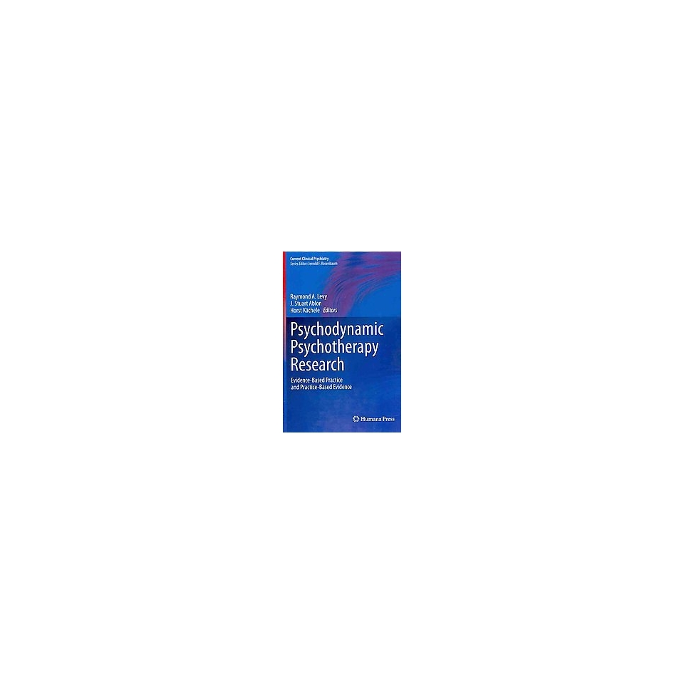 Psychodynamic Psychotherapy Research (Hardcover)