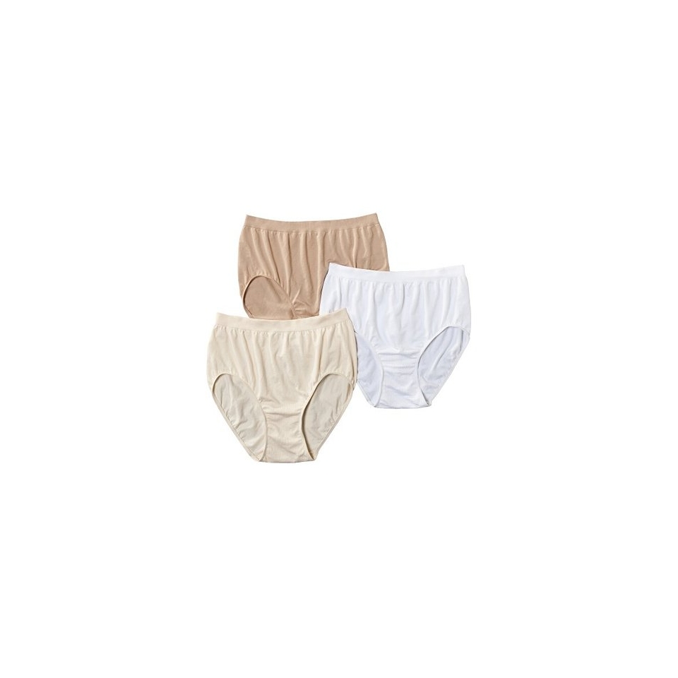 Beauty by Bali® Womens Briefs BT40WP 3 Pack (Colors May Vary