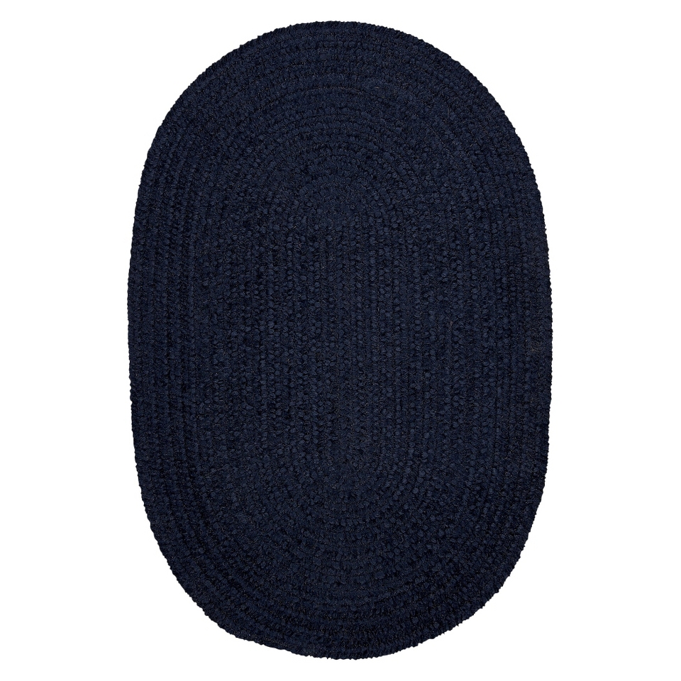 Forever Soft Solid Oval Chenille Rug