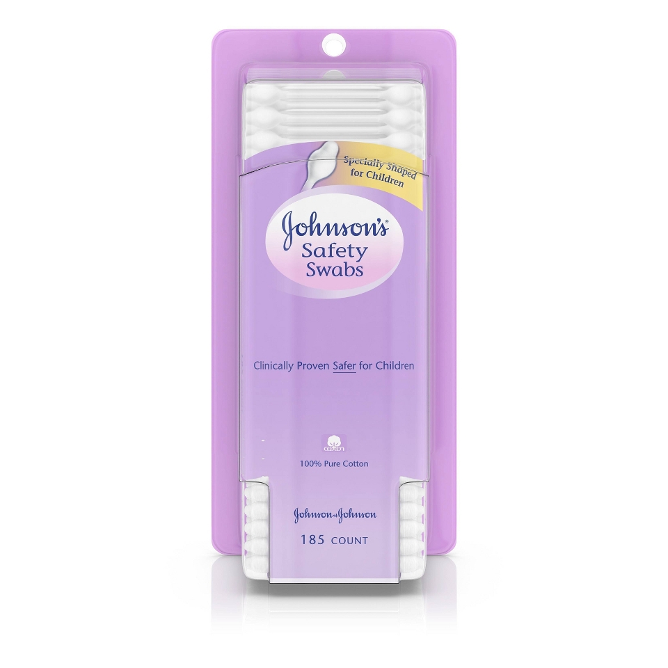 Johnsons Safety Swabs, 185 ea