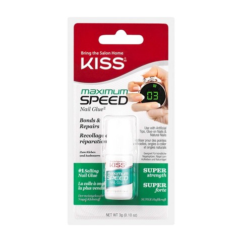 Kiss® Maximum Speed False Nail Glue : Target