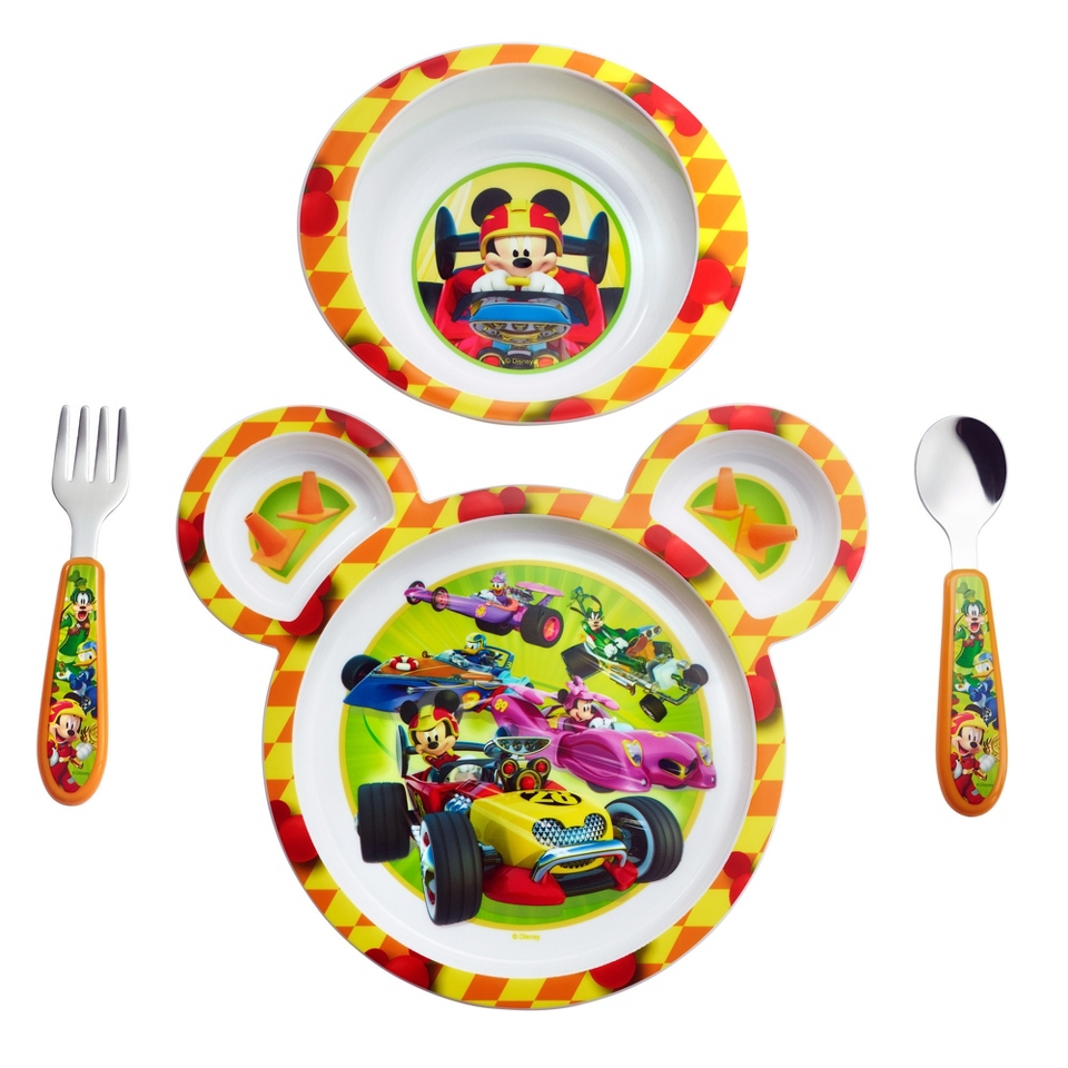 The First Years Disney Mickey Mouse Feeding Set (4 piece)