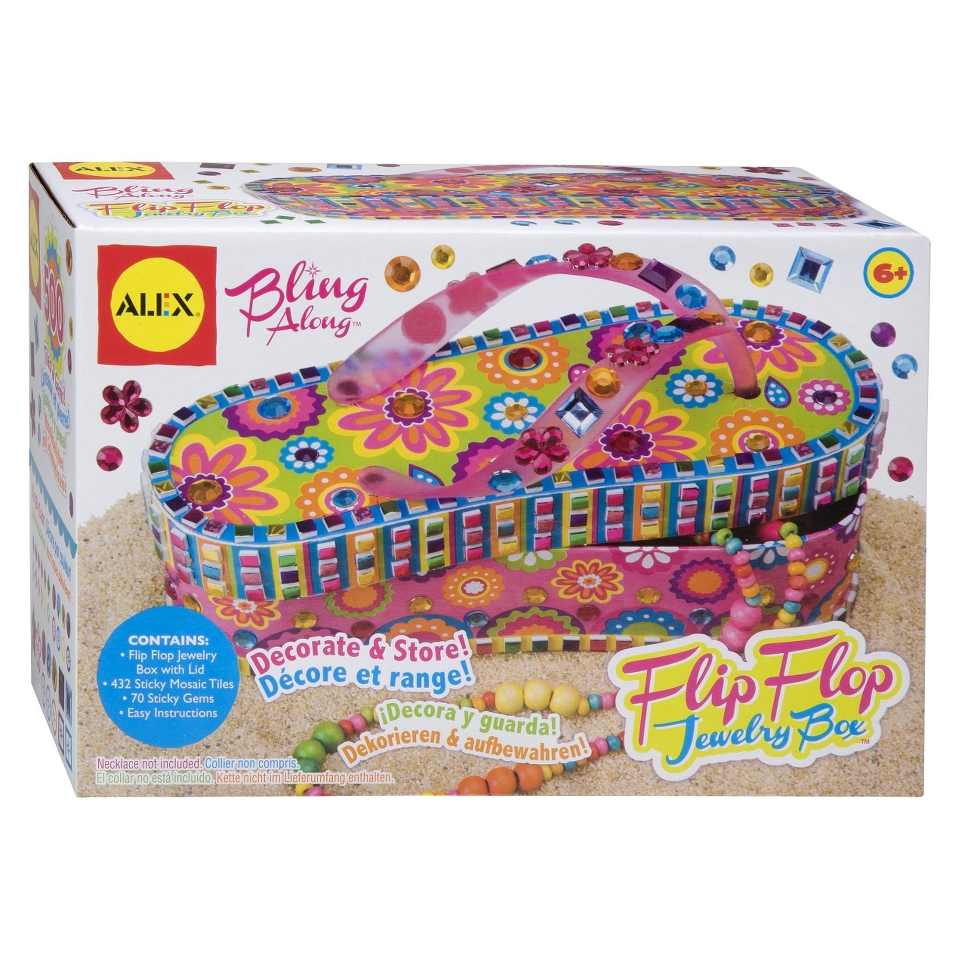 Alex Toys Bling Along Flip Flop Jewelry Box