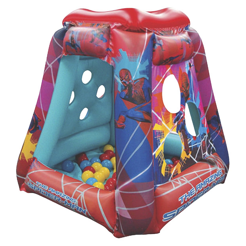 Marvel The Amazing Spider Man Web Slinger Playland with 20 Balls