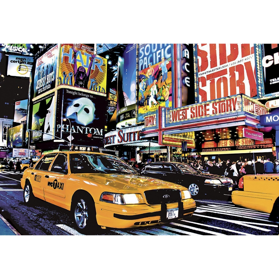 John N. Hansen 1,500 Piece Puzzle Times Square