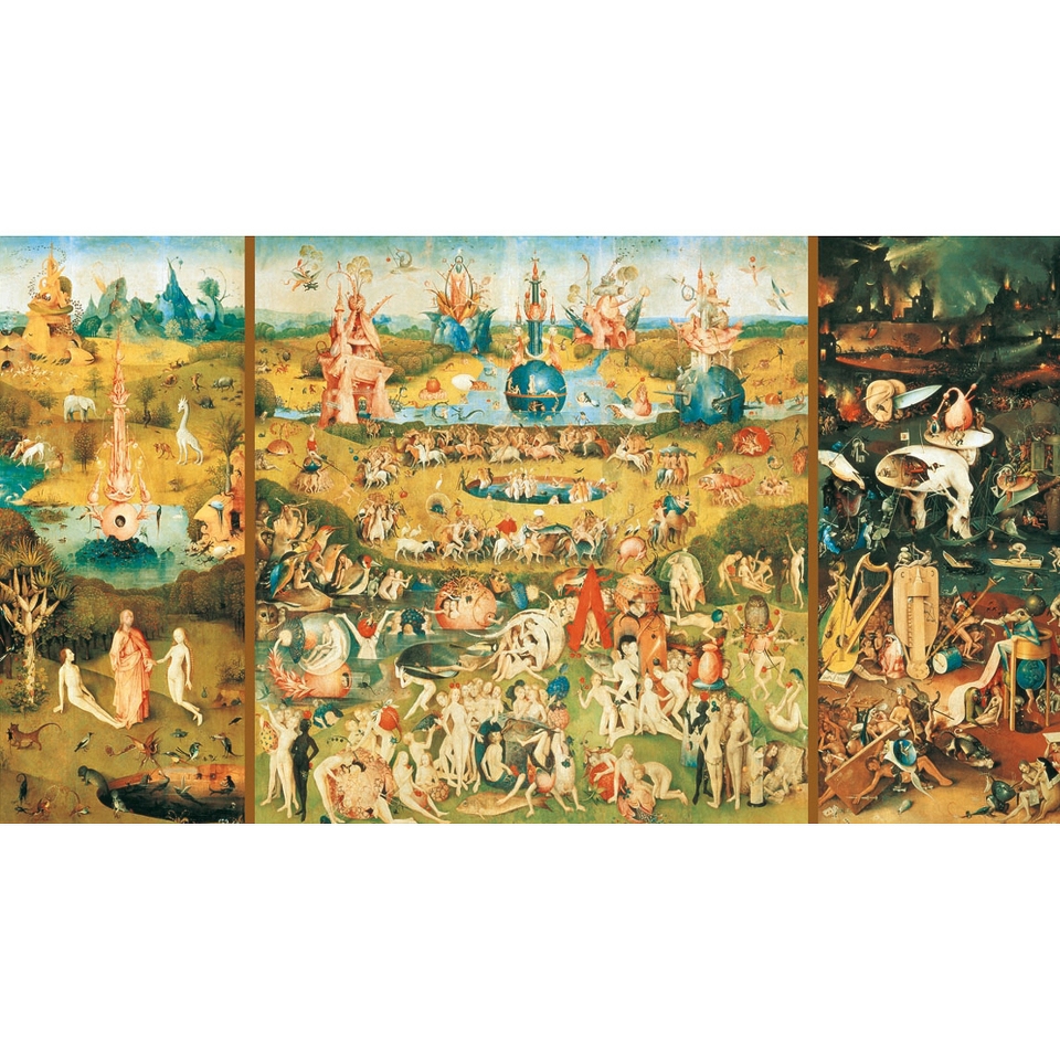 John N. Hansen Educa 9000 Piece Puzzle   The Garden of Earthly