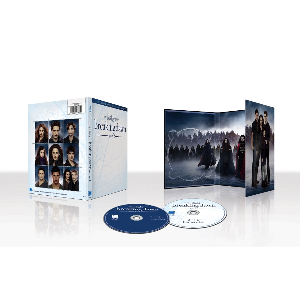 TARGET EXCLUSIVE THE TWILIGHT SAGA BREAKING DAWN PART 2 (2 DISC BLU